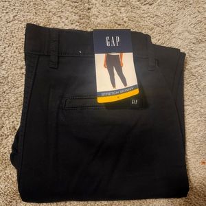 Black stretch skinny GAP women pants